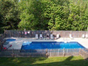 Pool at Gray Ghost Inn